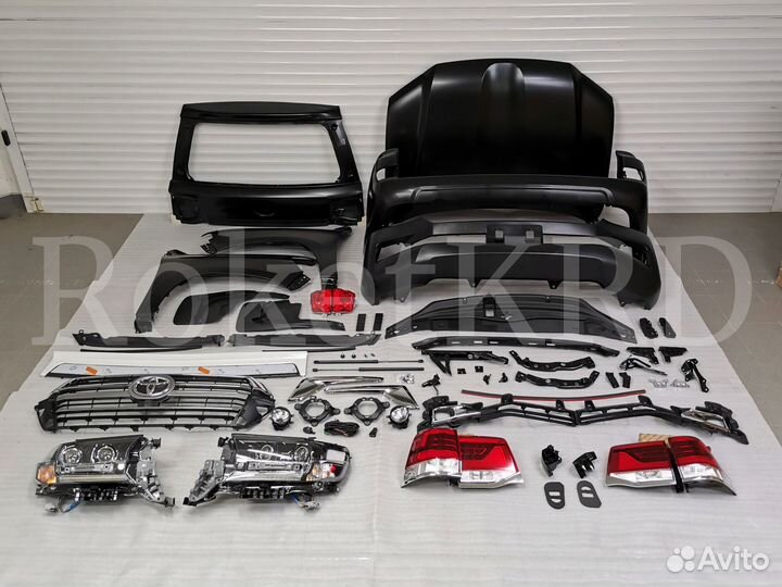 Рестайлинг Toyota Land Cruiser 200 в 2016 O9536