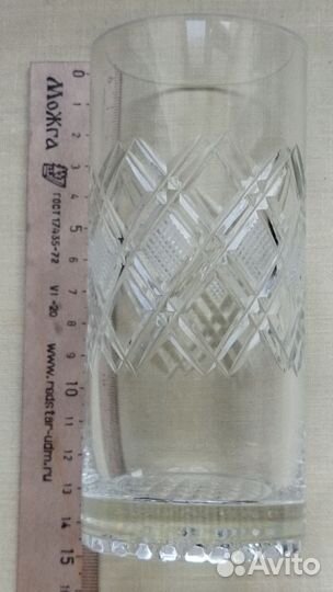 Набор Стаканов Ромбических, 6 шт, СССР