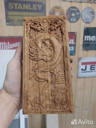 Шкатулка для денег, с рисунком