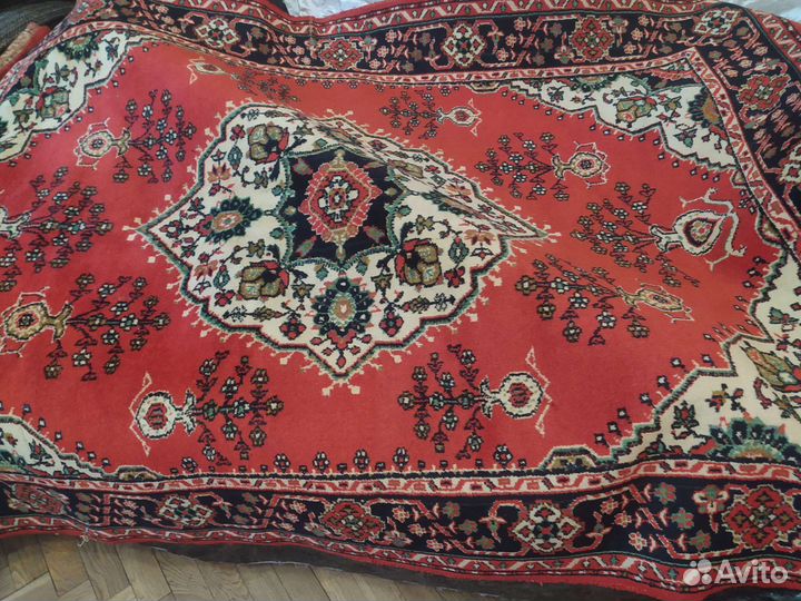 Ковер шерстяной СССР 140 на 200