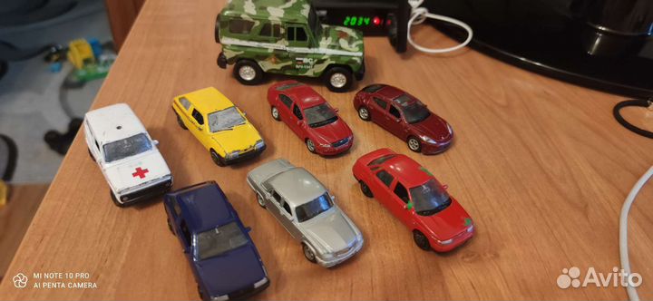 Машинки модельки метал