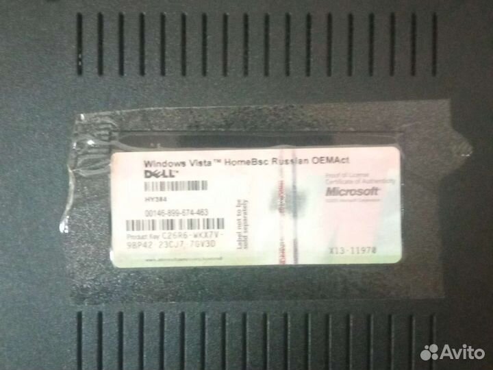 Ноутбук dell inspiron 1525