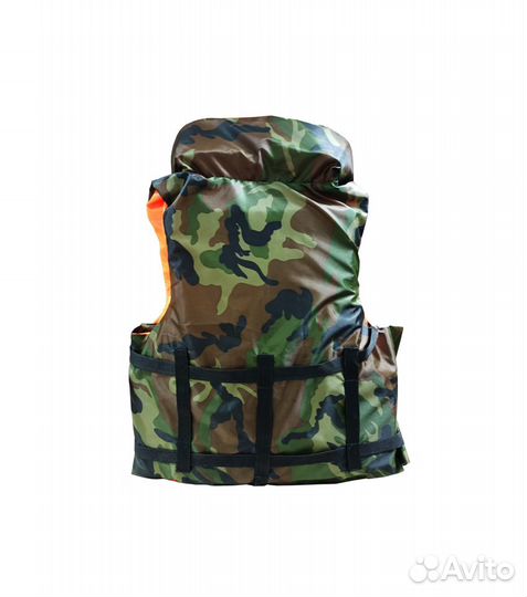 Жилет спасательный 204N с воротником и карманами