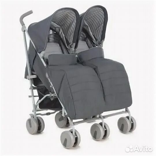Прогулочная коляска для двойни бу