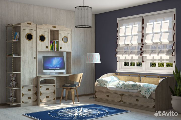 Стеллаж Мираж-1 с канатом 8 (окончание)