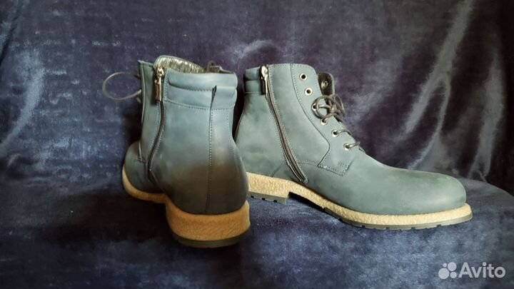 Мужские ботинки нат.мех. Польша. Новые