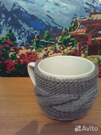 Грелка для чайника в виде кофточки