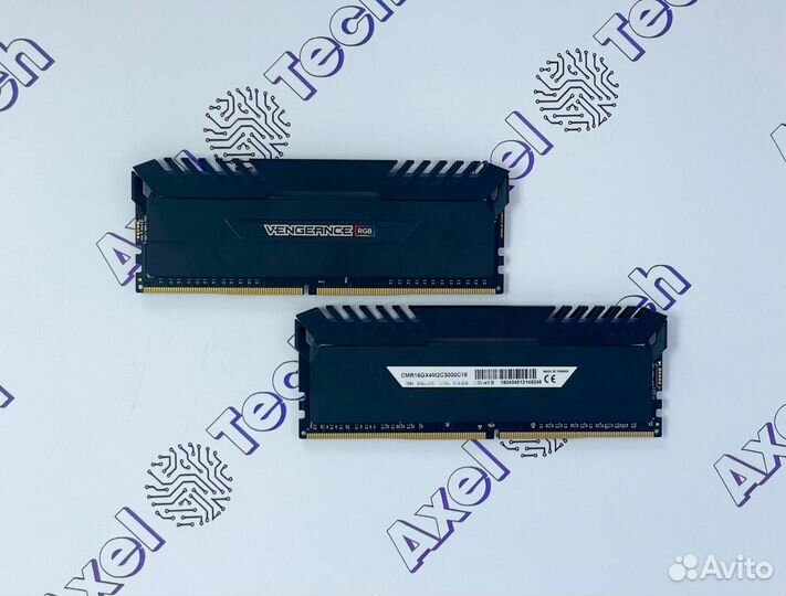 Оперативная память DDR4 Corsair Vengeance RGB 2X8G