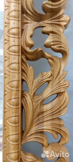 Зеркало напольное в полный рост массив дуба