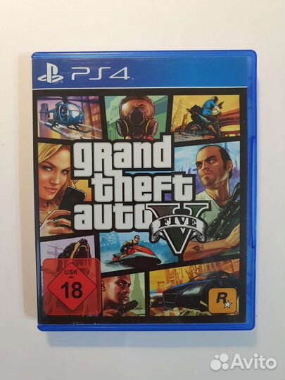 PS4. GTA 5. Лицензия (Субтит. на Рус. яз)