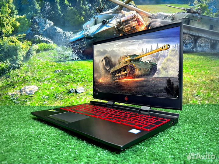 Игровой ноутбук HP Omen 15 / RTX 2060 / Core i5