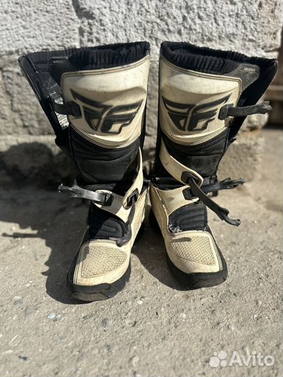 Мотоботы эндуро 44 бу fly Maverick