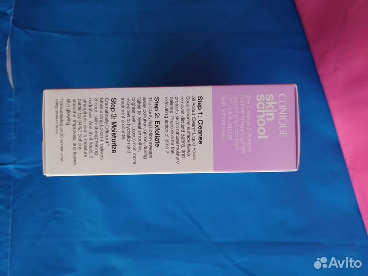 Clinique 3 steps мини набор (2,3) оригинал, новый