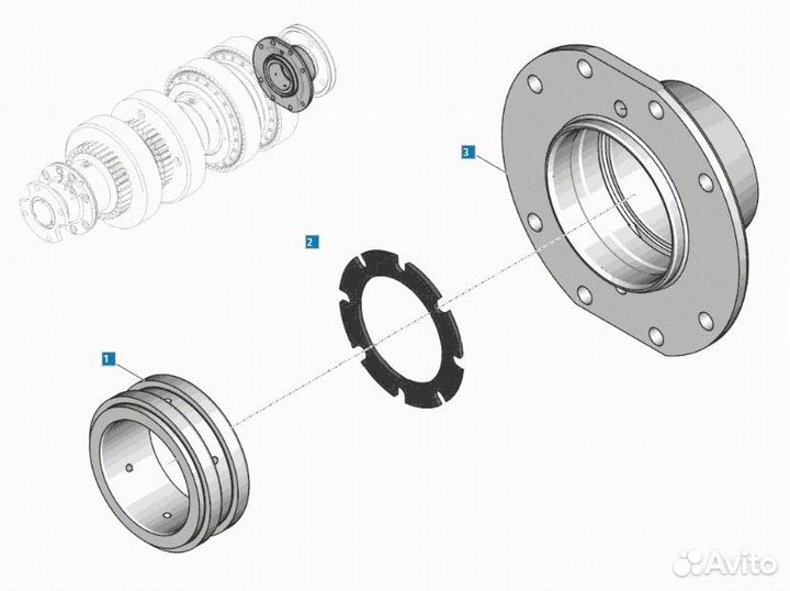 Фланец 744Р-17.01.050