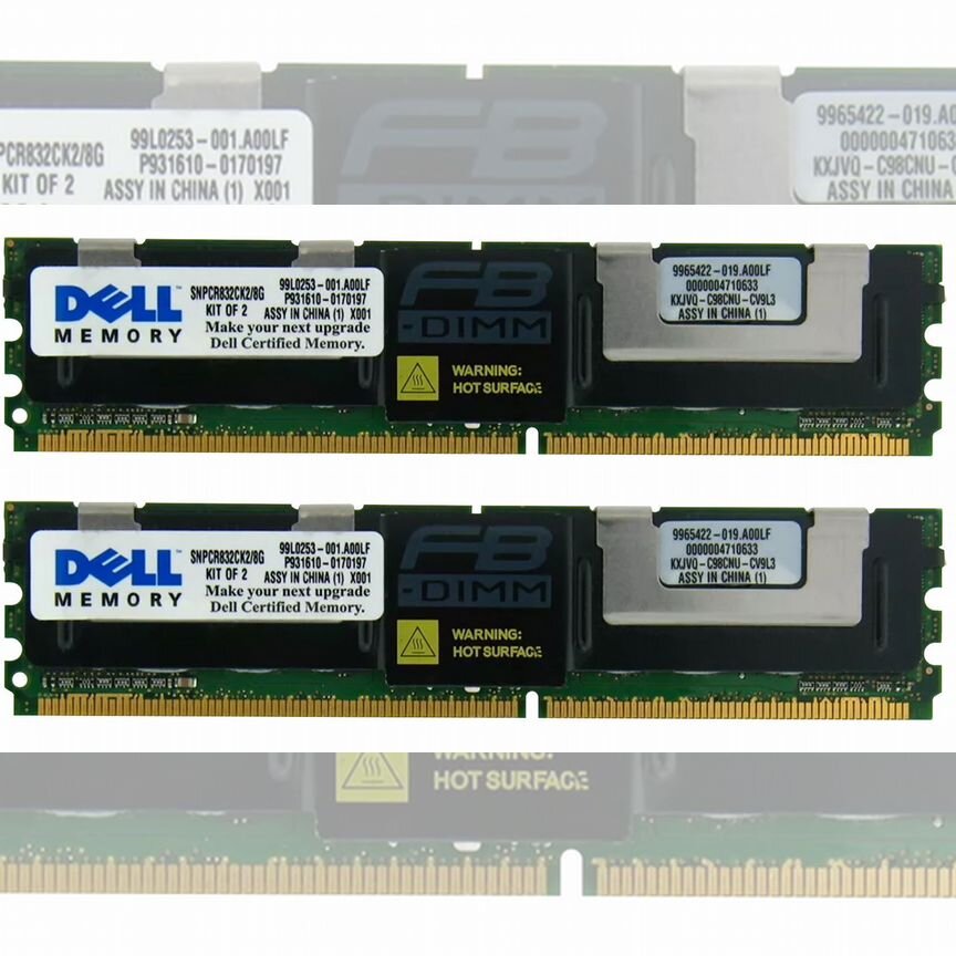 [SNPCR832CK2/8G] Оперативная Память Dell 8gb Snpcr832ck2/8g