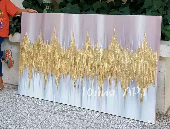 Интерьерная картина большая на холсте