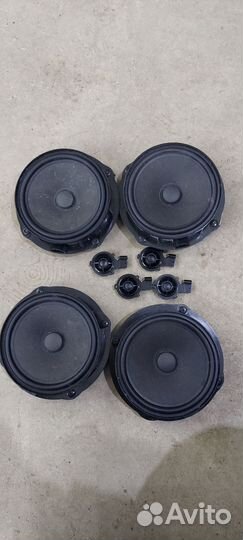 Штатные динамики на Skoda Octavia A7 2017