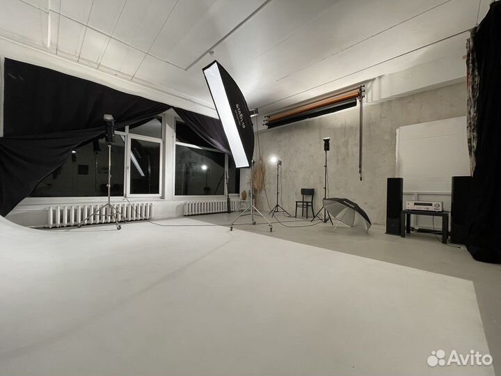 Фотостудия в аренду. Циклорама, разные фоны. Центр