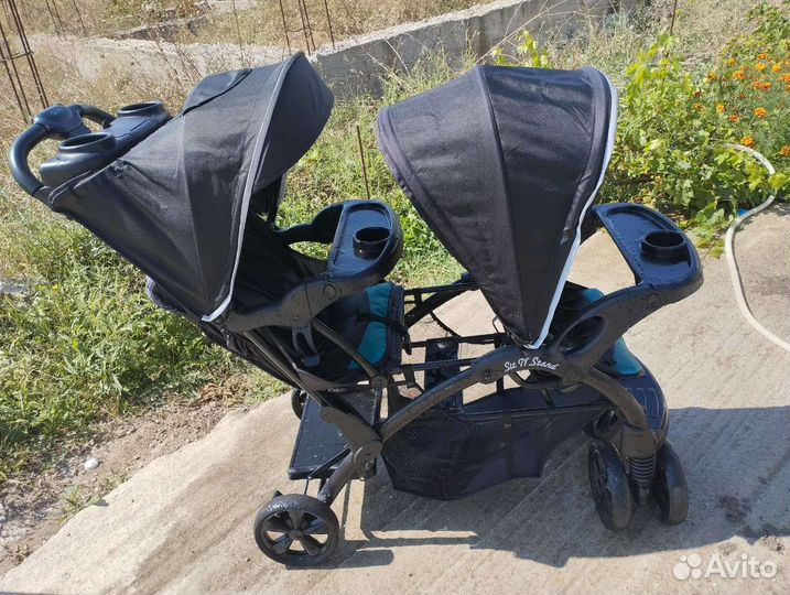 Коляска для двойни и погодок