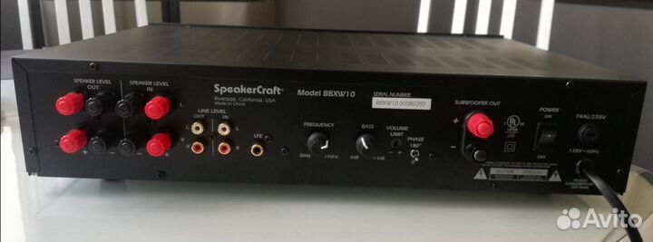 Усилитель Speakercraft bbxw10