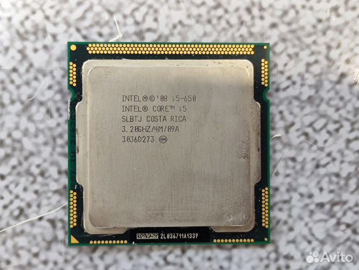 Процессор LGA1156 Intel Core i5-650