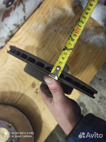 Диск тормозной передний Mercedes-Benz Slk-Class