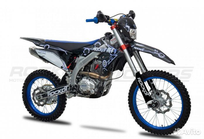 Кроссовый мотоцикл rockot R4 Blue Trone