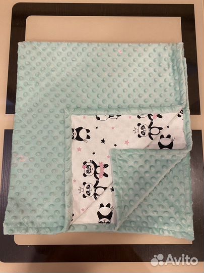 Плед детский для малышей минки плюш