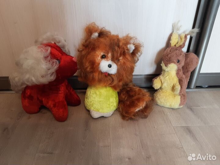 Игрушки мягкие СССР