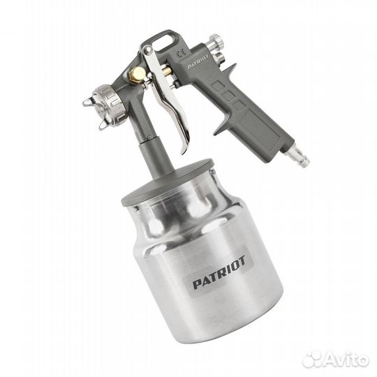 Краскопульт пневмо Patriot LV162В н/бак 1л