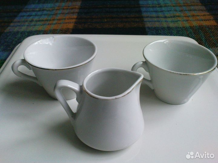 Сервиз фарфор детский кукольный посуда СССР