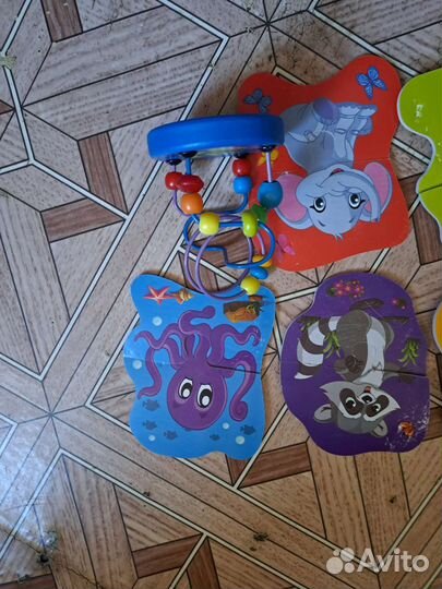 Развивающие деревянные игрушки