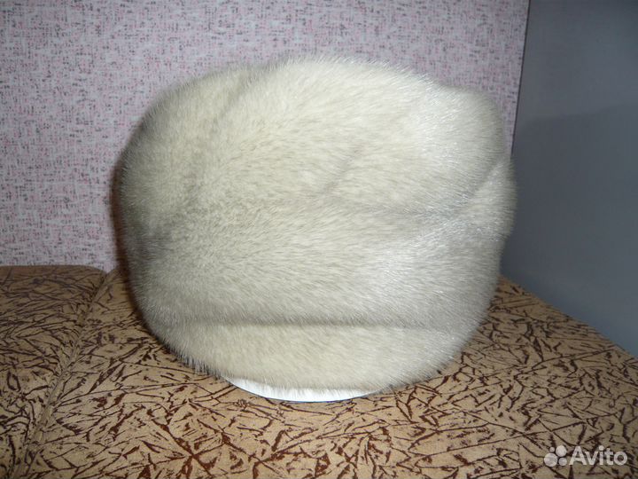 Женская зимняя норковая шапка кубанка