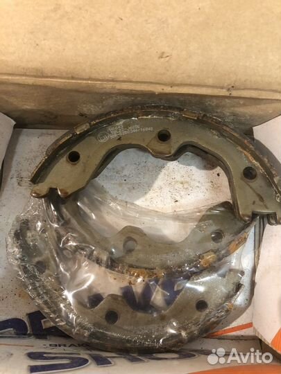 Колодки тормозные барабанные nibk FN0643