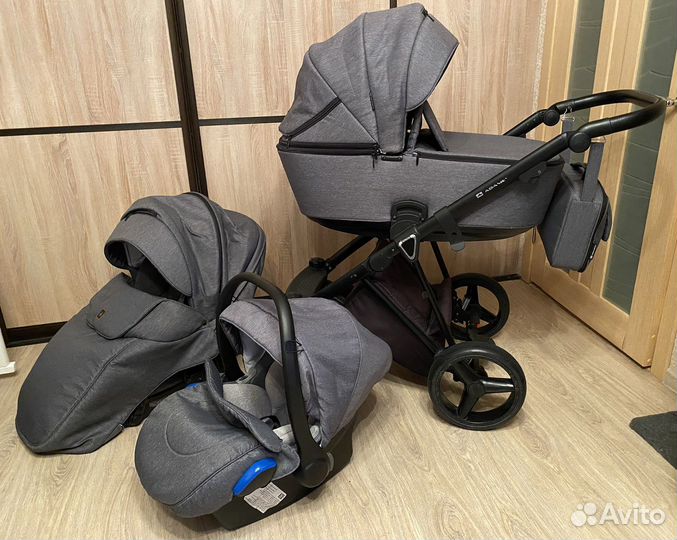 Коляска adamex 3 в 1