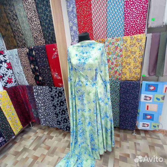 Ткань штапель вискоза