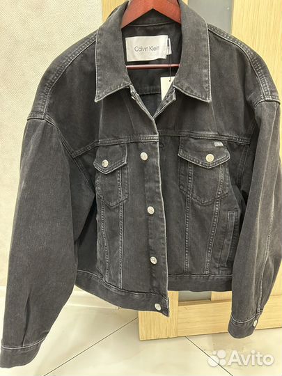 Джинсовая куртка мужская calvin klein