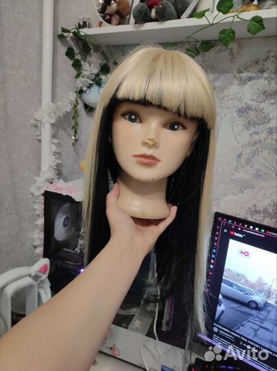 Парик аниме косплей