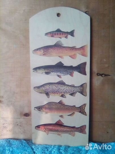 Доска разделочная сувенирная дерево новая