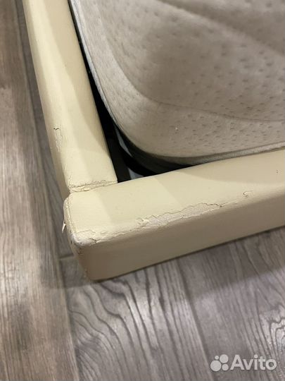 Кровать с матрасом160на200 Аскона,подбемный механи