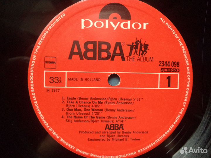 Abba – The Album LP(Винил)