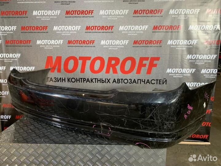 Бампер задний Ниссан Тиана J31 темный губа А32