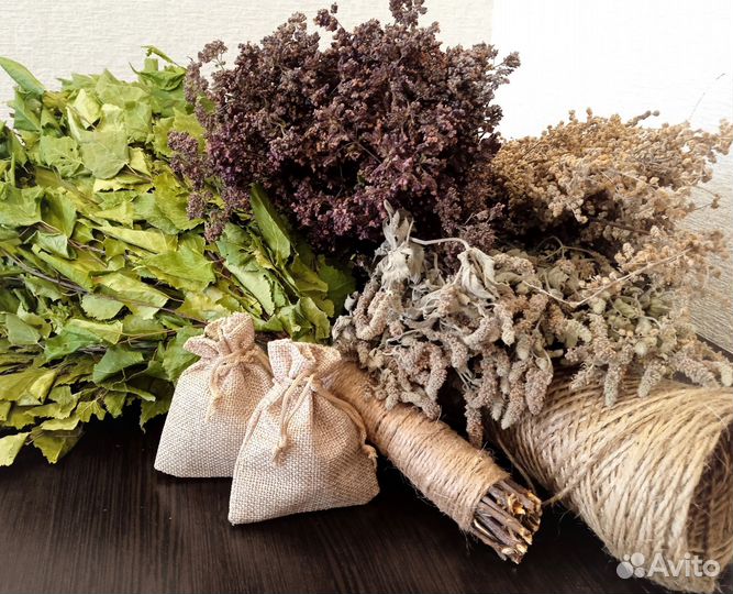 Веники для бани и сауны