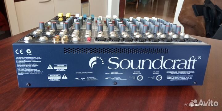 Микшерный пульт soundcraft efx8