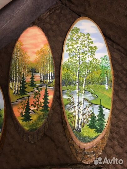 Картина из дерева