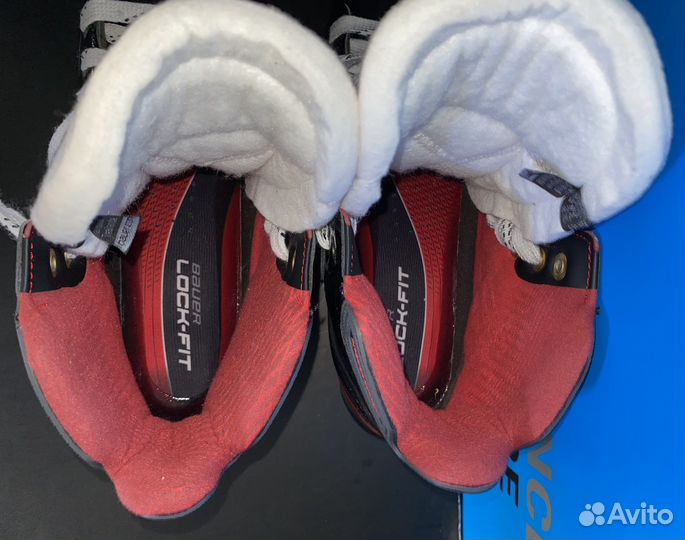 Коньки хоккейные вратарские Bauer vapor 1X S17