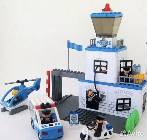 Лего Lego duplo полицейский участок