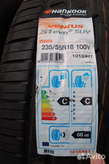Hankook Ventus S1 Evo2 SUV K117A 235/55 R18 100V