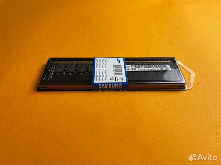 DDR4 4 GB 3200 MHz dimm 2Rx8 Samsung Новая