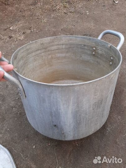 Кастрюля алюминиевая 22л